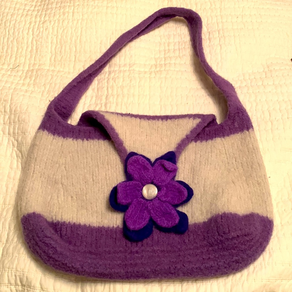 Knit handbag, NWOT